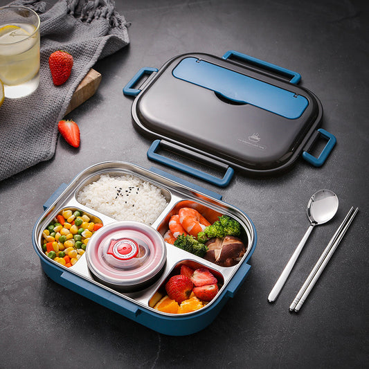 Bento Pros Modern Lunch Box - Stainless Steel